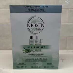 Nioxin Scalp Relief 3 Step System Kit for Sensitive, Dry & Itchy Scalp Soothes